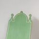 Spanish armchair in pine with recent decorative paint.