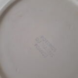 Set of 6 vintage hollow plates