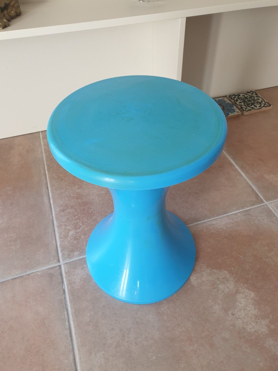 1970s Stamp stool
