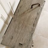 Children's wooden workbench