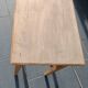 Desk or table in raw wood
