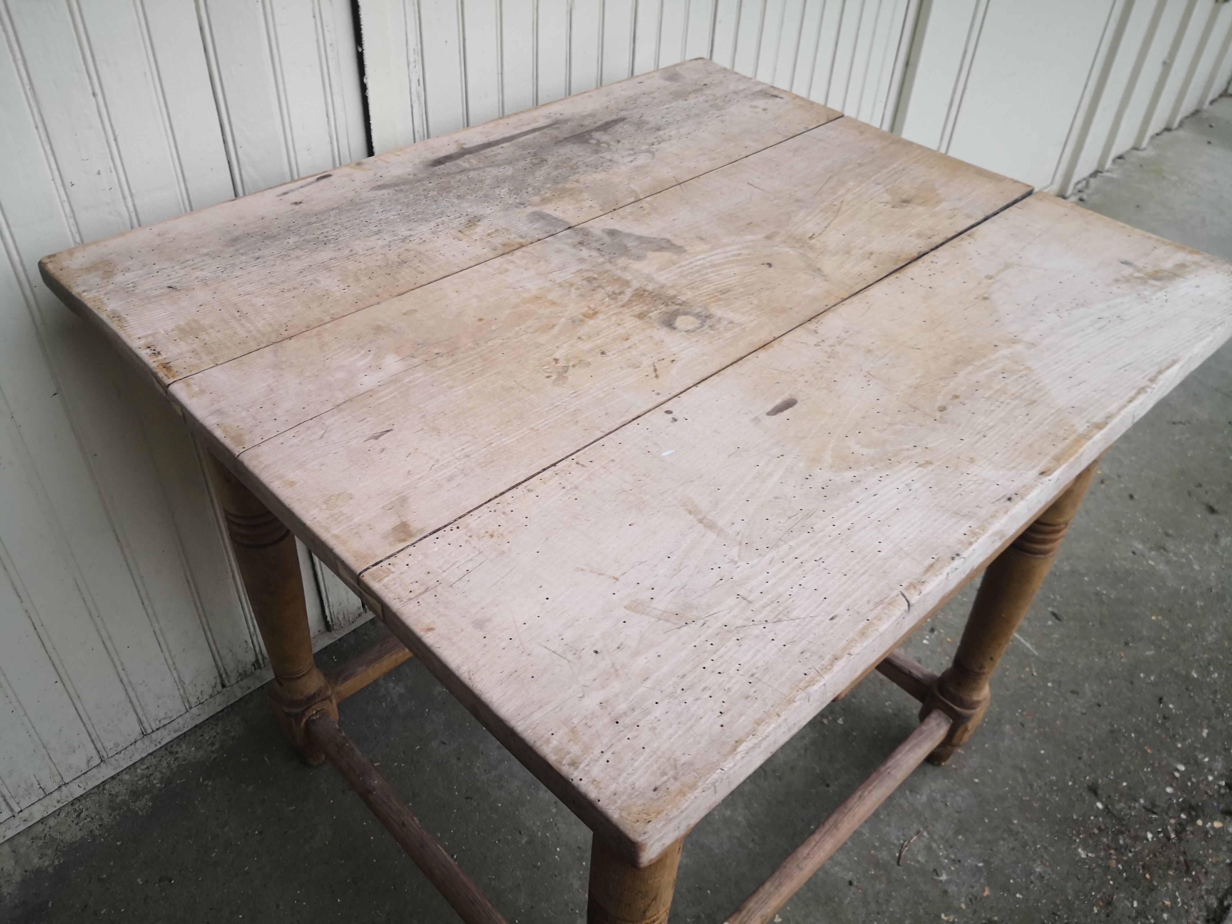 Vintage farmhouse table