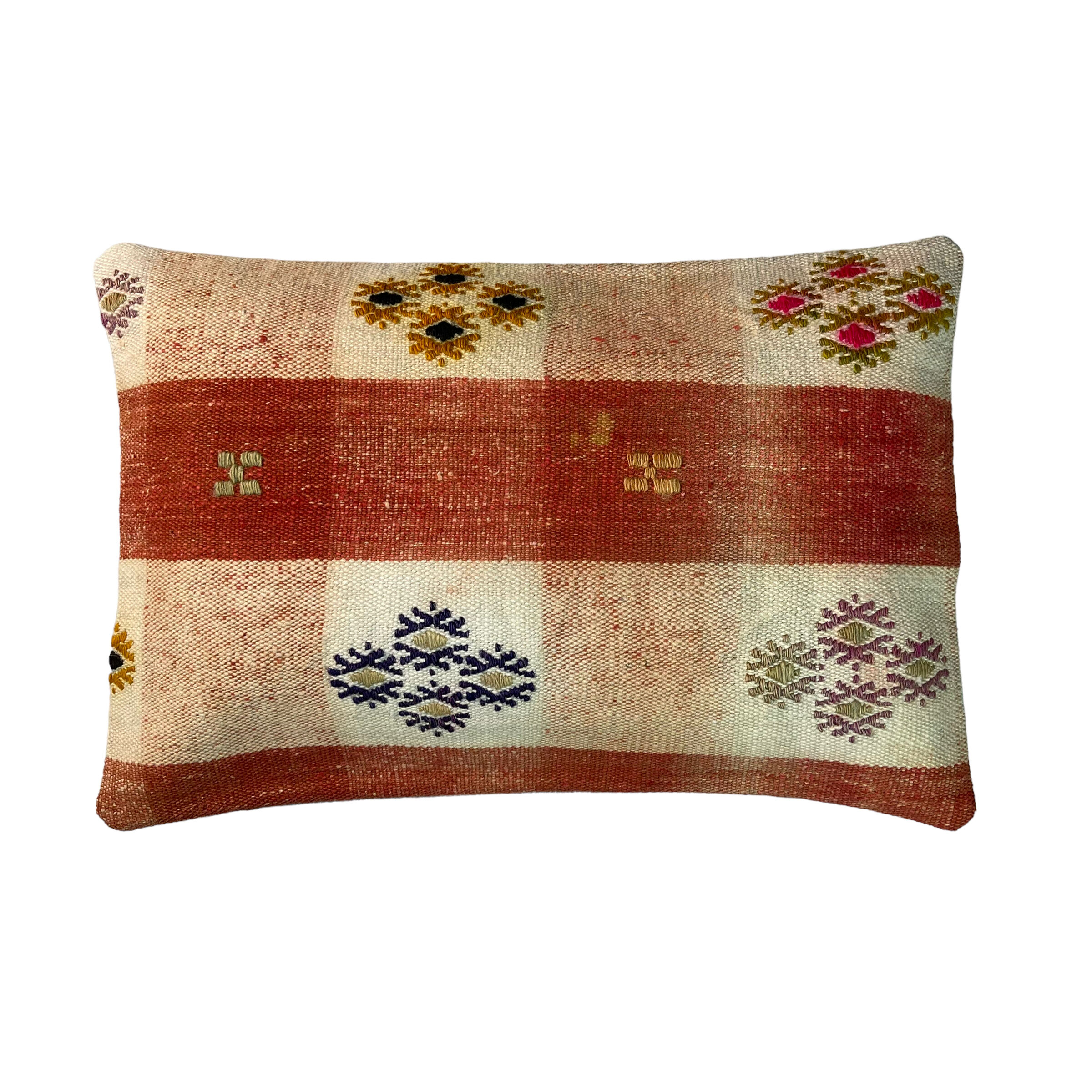Housse de coussin kilim turc vintage 30x50cm