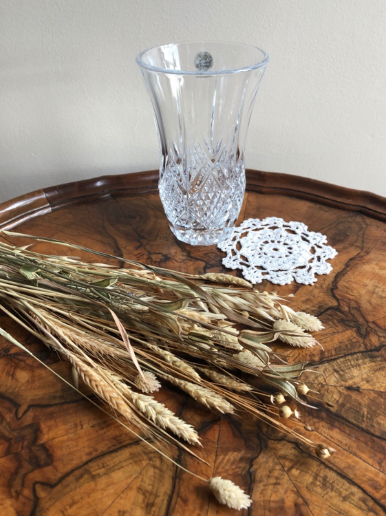 Crystal vase of arques