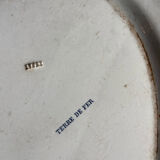 Tray ancient iron earth