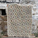 Tapis marocain en laine écru 160x118cm