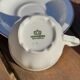 Set de 5 tasses et soucoupes anciennes Kronester Baviere, porcelaine fine