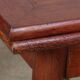1950s oak extendable dining table