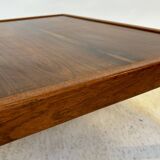 Vintage coffee table rosewood 70's design minimalist