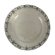 Old round serving dish Gien model Etruscan iron earth