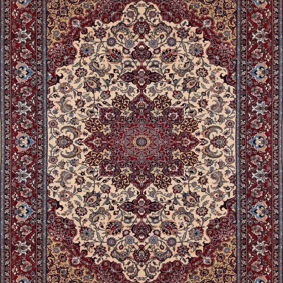 Ispahan Carpet - Sino-Persian Handmade - 3.05 x 2.00 Metres - "Galerie Sardje"