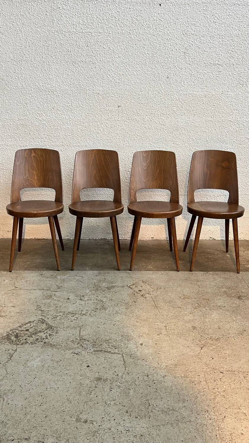 4 Mondor Baumann chairs