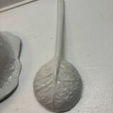 White cabbage slip tureen