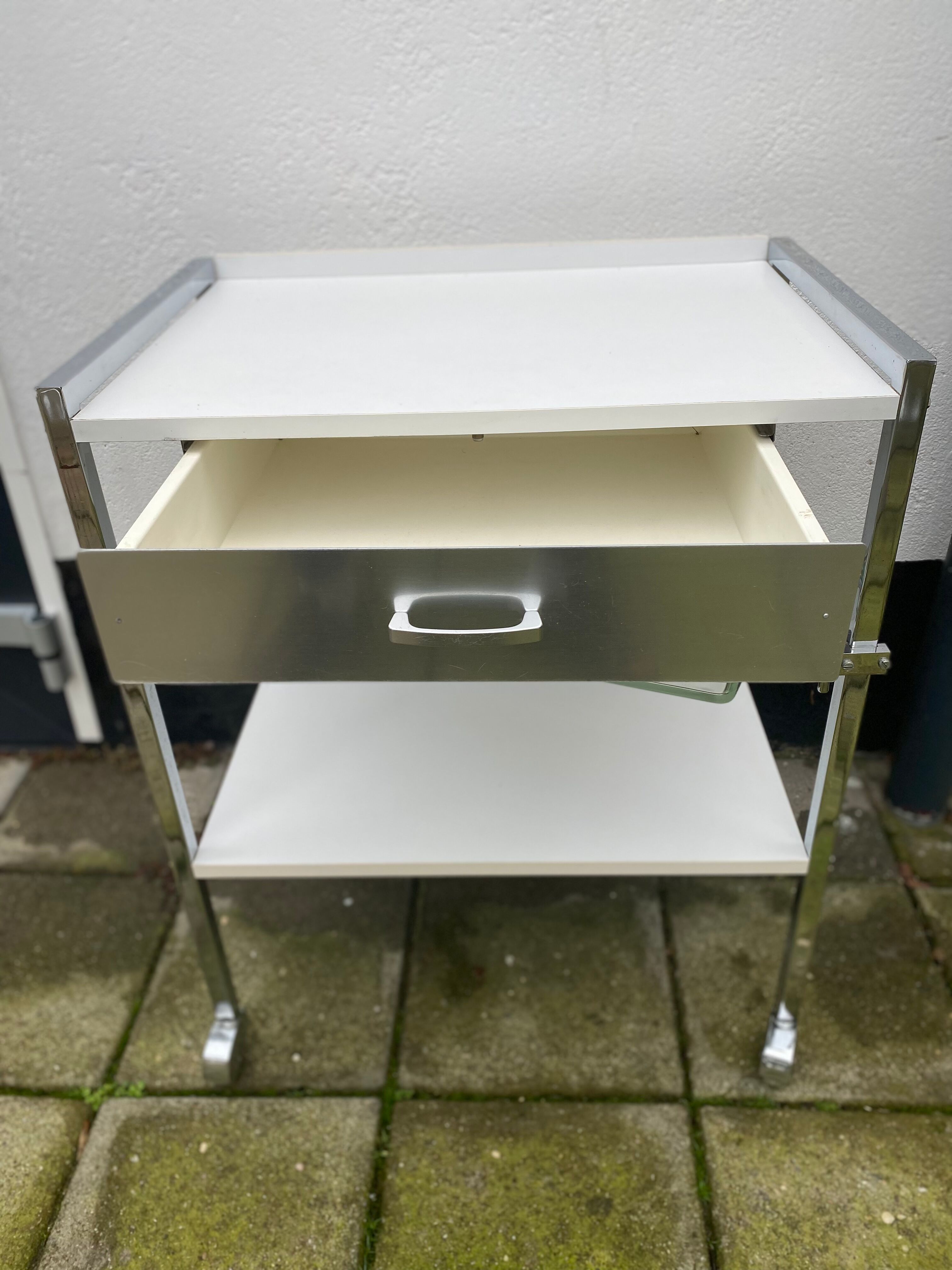 Vintage Industrial Trolley Cart