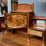 Bureau ancien français de style Art Nouveau.