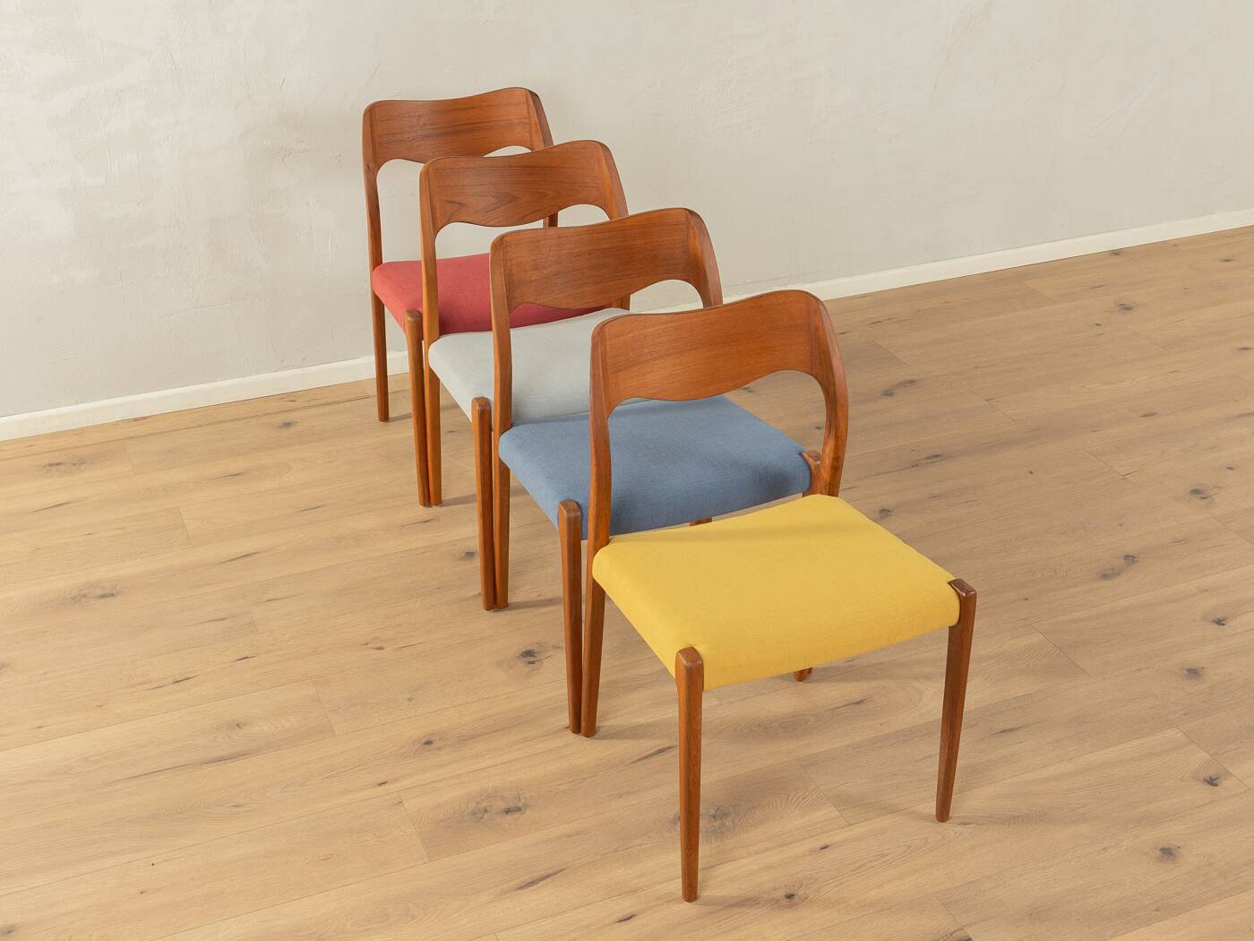 1950s Dining chairs, Nils O. Møller