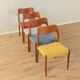 1950s Dining chairs, Nils O. Møller