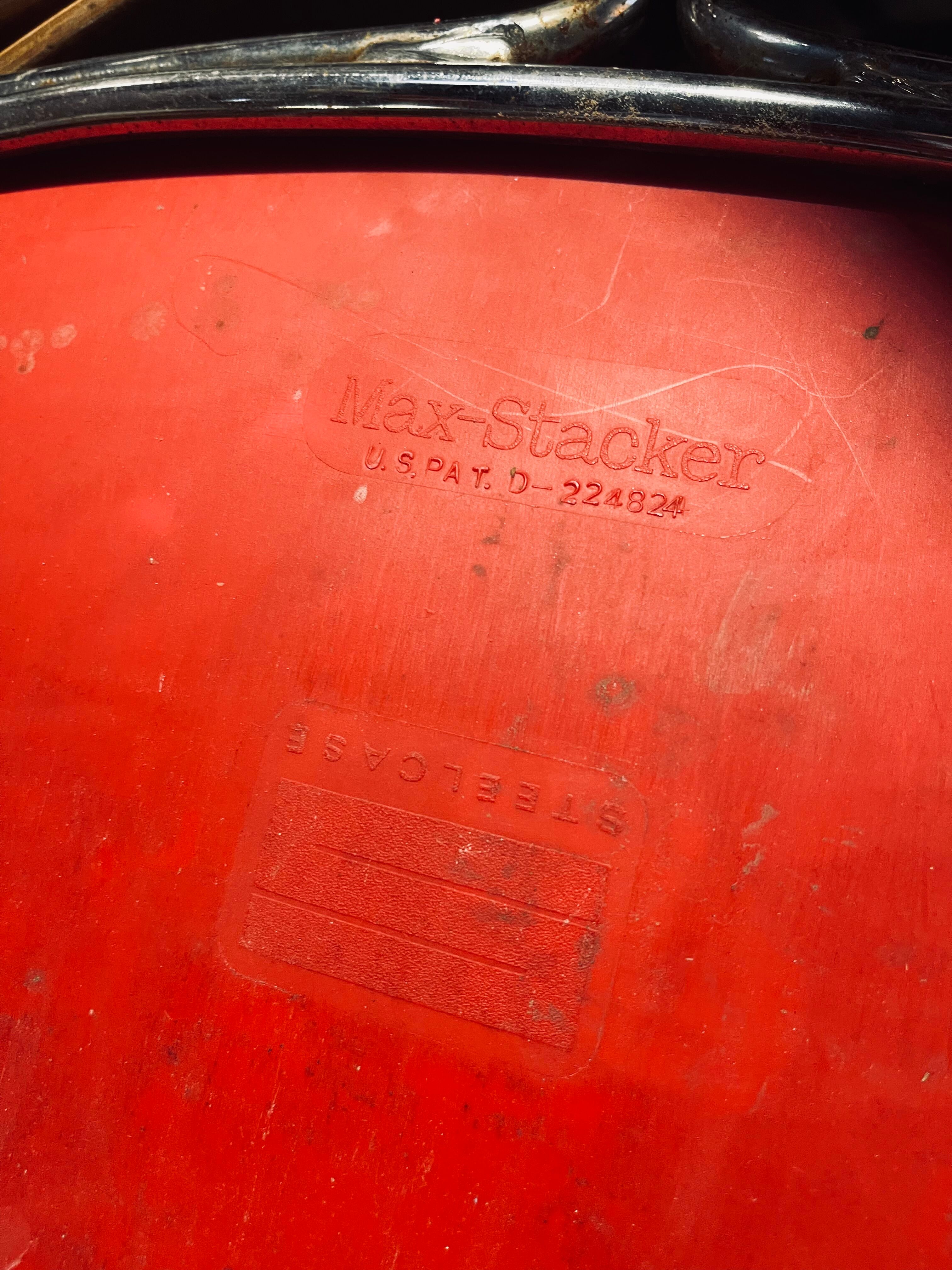 Series 6 designer office chairs Steelcase X Max Stacker 1970'