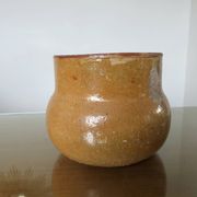 Flower pot, Vallauris ceramic frying pan signed 1950