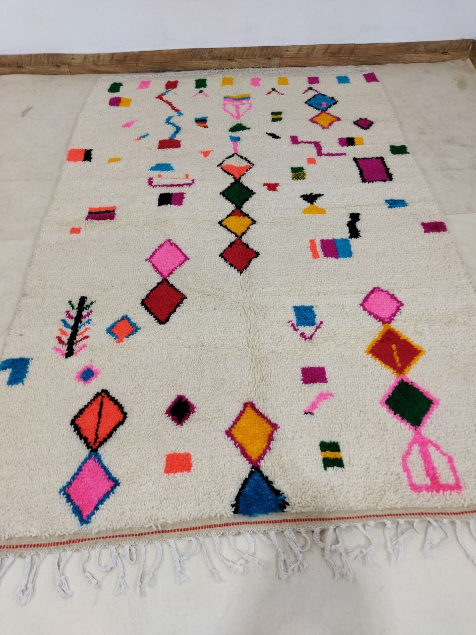 245x155cm moroccan berbere carpet