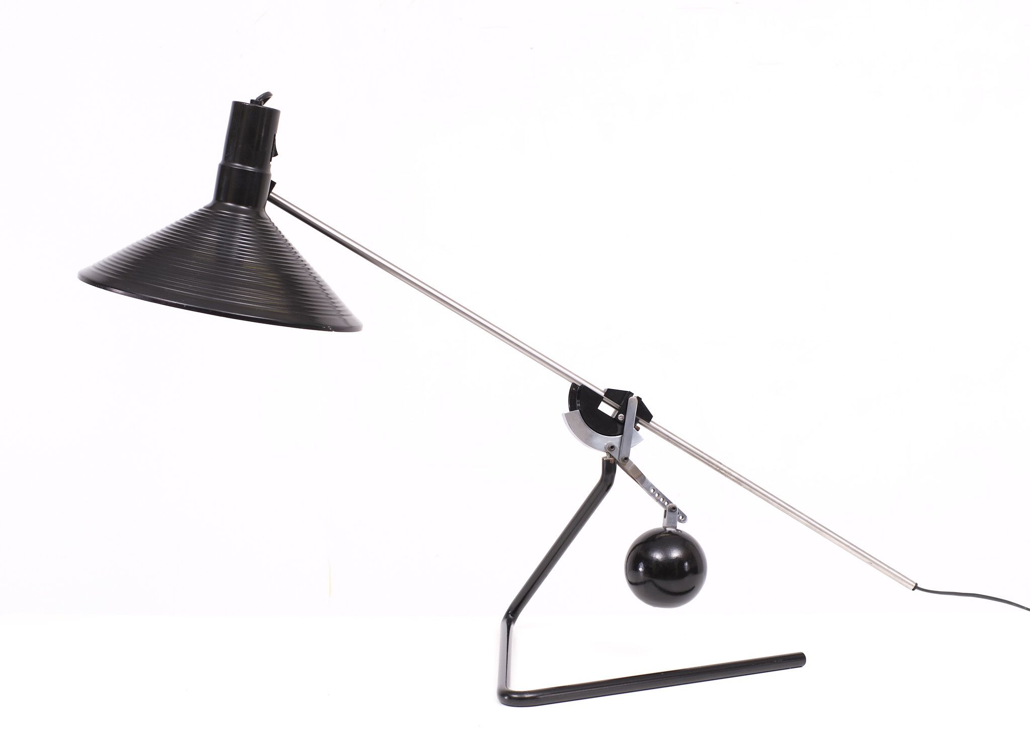 Postmodern Counterweight Desk Lamp , USA, 1970s