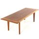 Teak with oak coffee table - mid century modern - vintage