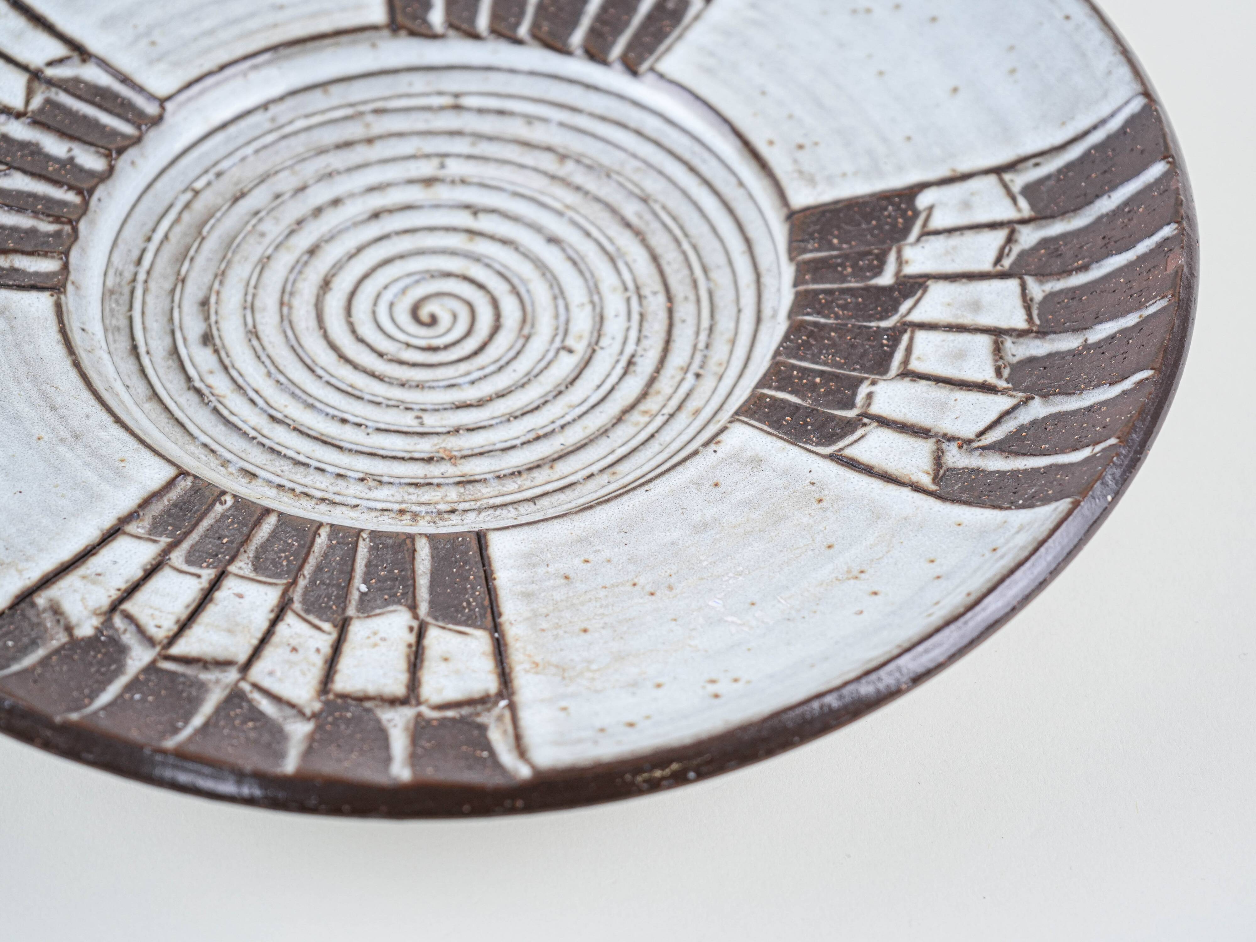 Ceramic bowl, Danish design, 1970s, manufactured by MA&S, designed by Marianne Starck