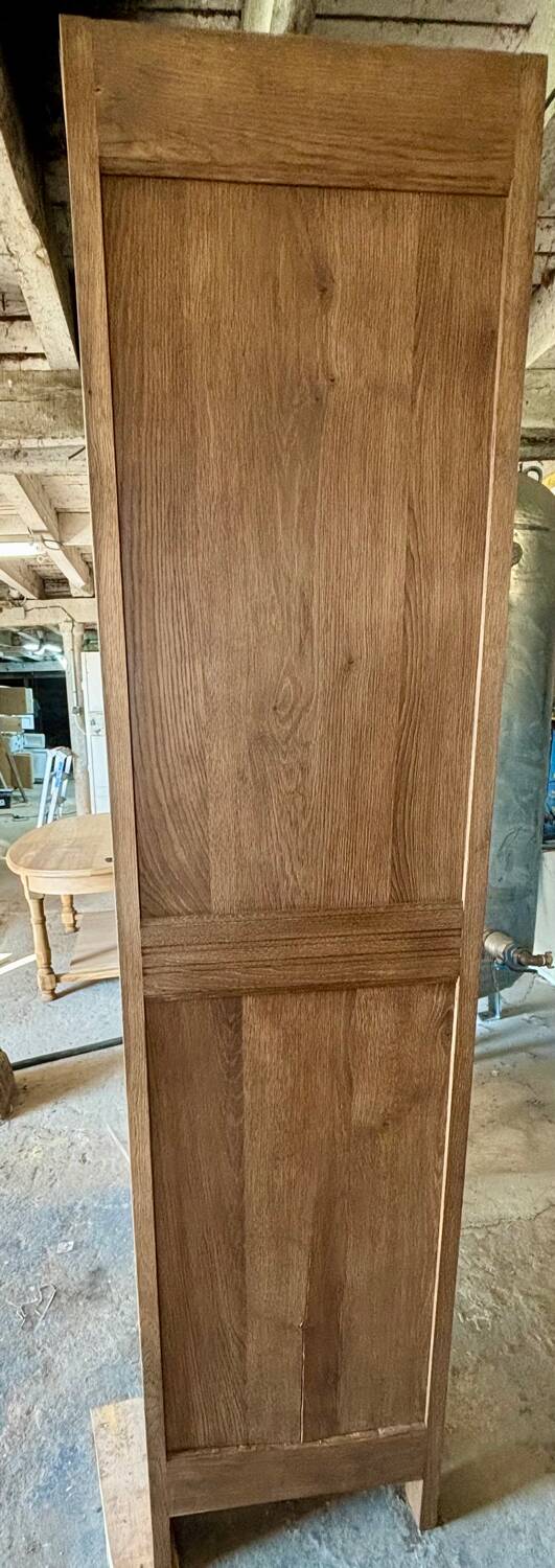 Armoire parisienne art déco bois naturel