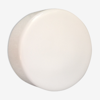 Belmag pebble wall lamp in opaline glass Ø19