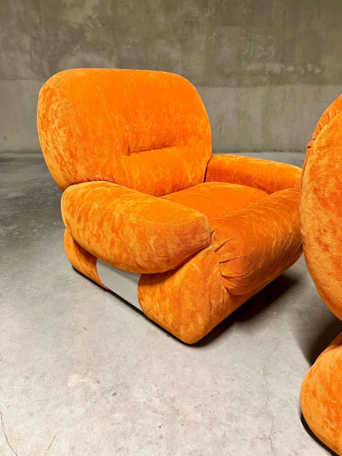 Ensemble canapé et fauteuils vintage