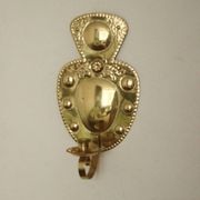 Pair of Swedish brass wall lights from the mid-century by S. Fong.
