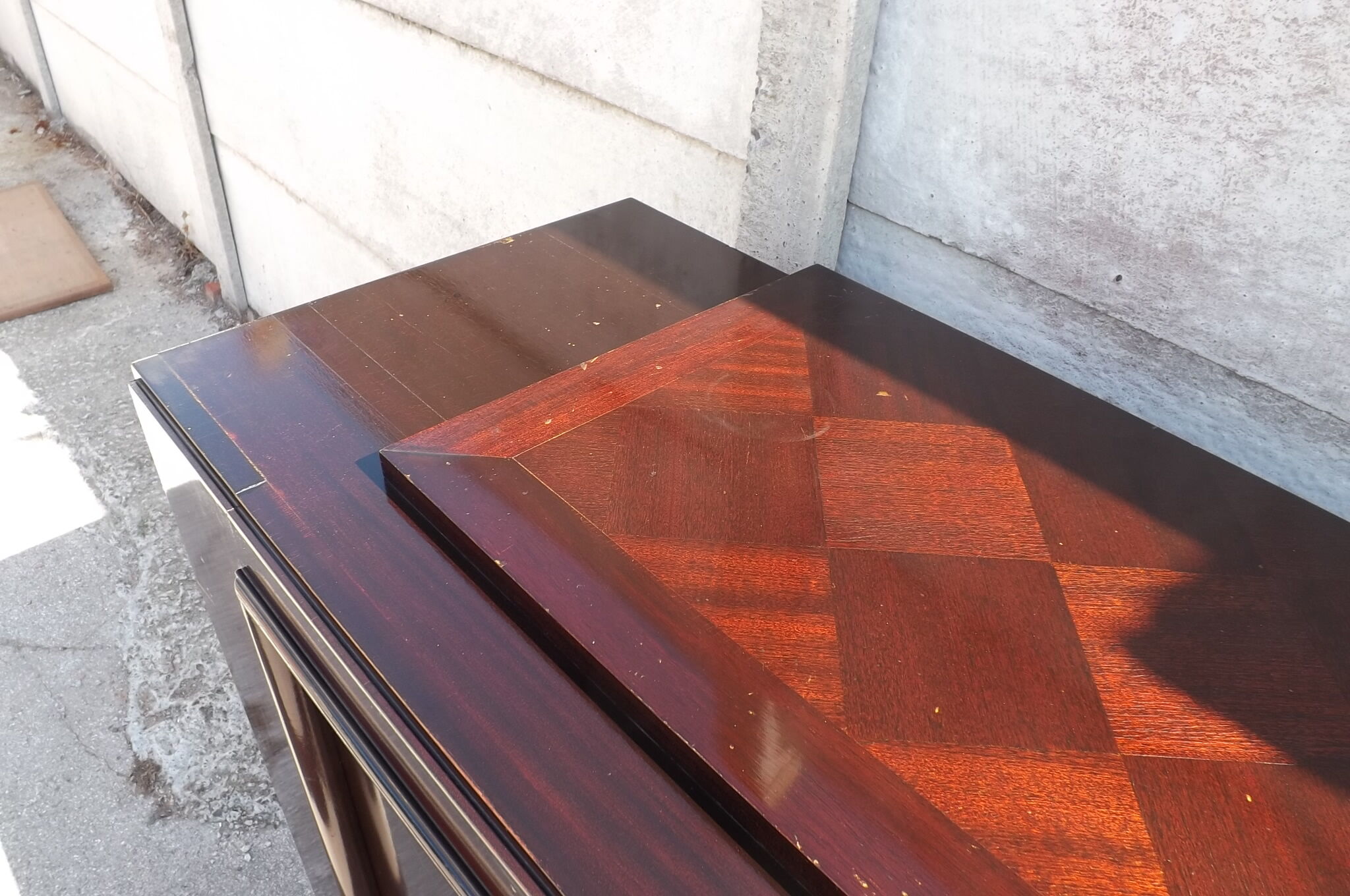 Mahogany buffet by Gaston Poisson, 1925-1930