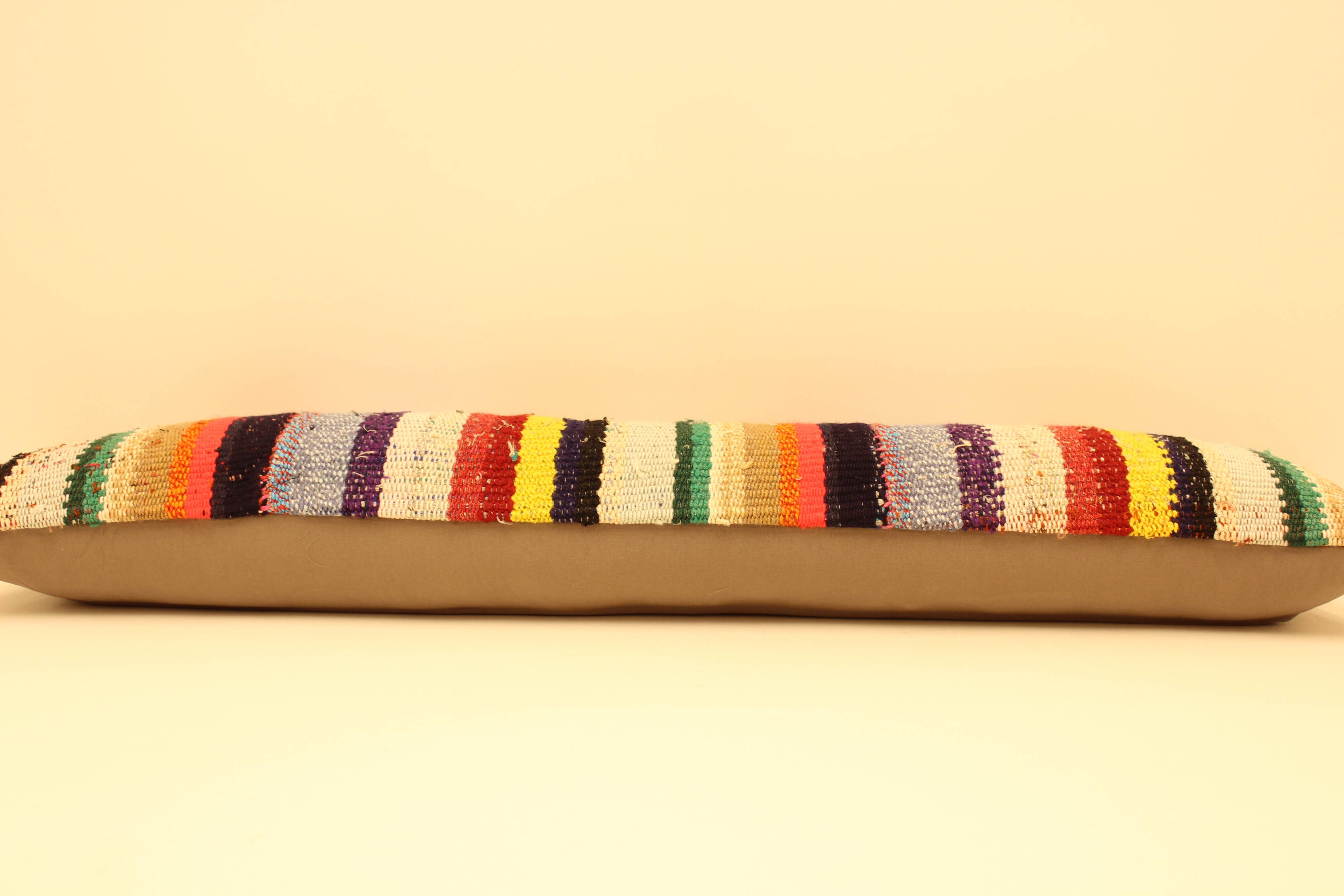 Turkish kilim cushion, 20x90 cm, DY-31