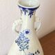 Old pair of blue and white porcelain vases from Japan - in good condition.