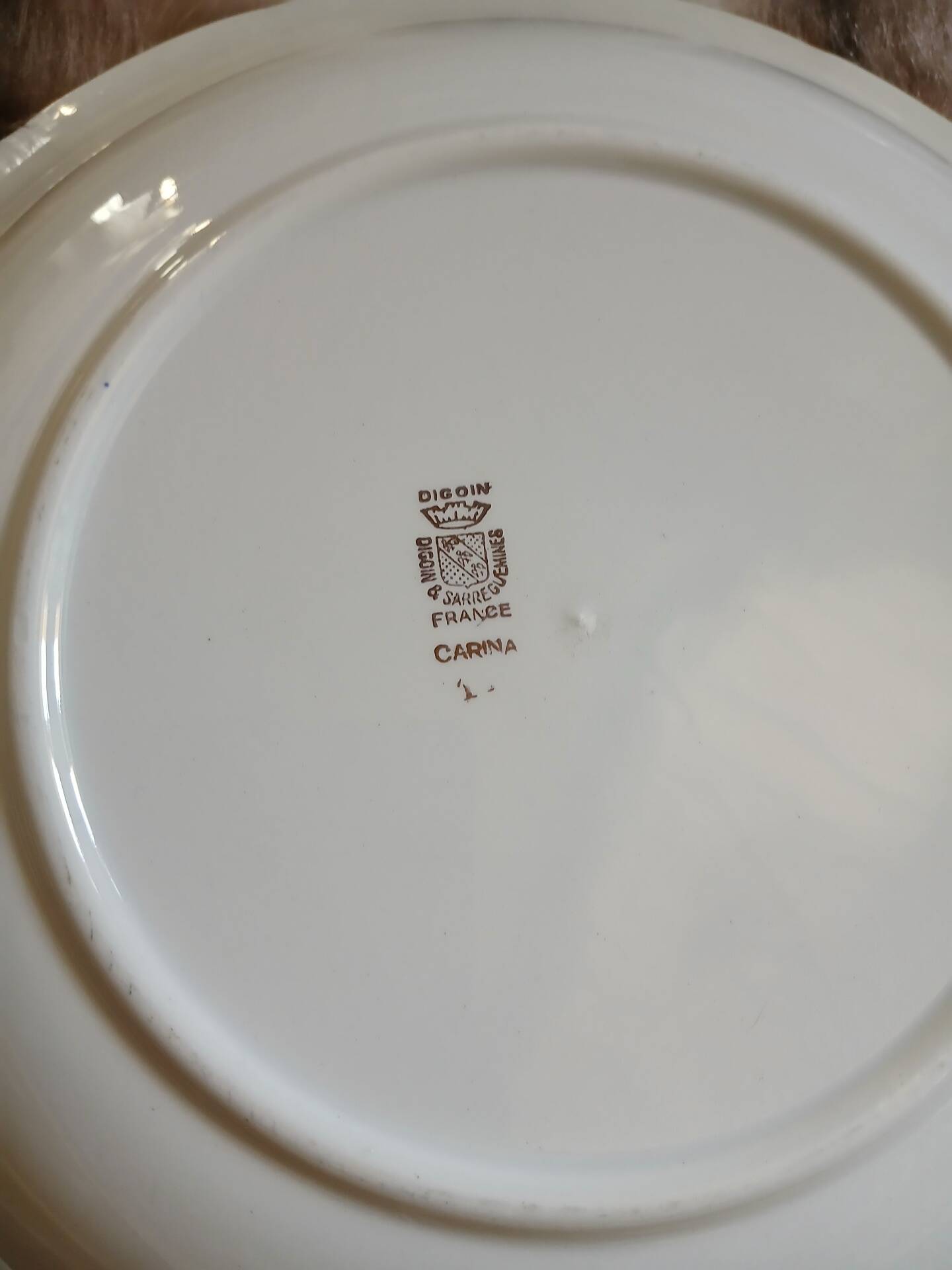 3 antique porcelain dishes