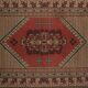 Vintage Turkish rug handmade 188x280 cm