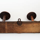 Wooden hook 5 hooks imitation bamboo