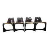 Set of four dining chairs Steens Østergaard A-Line 290, Cado, Denmark, 1960s
