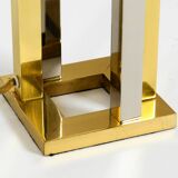 Paire de lampes de table en laiton XXL très rares des années 1970 de Vereinigte Werkstätten