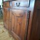 Grand Sideboard 2 Bodies Fruit Wood Provincial Style 18th Century