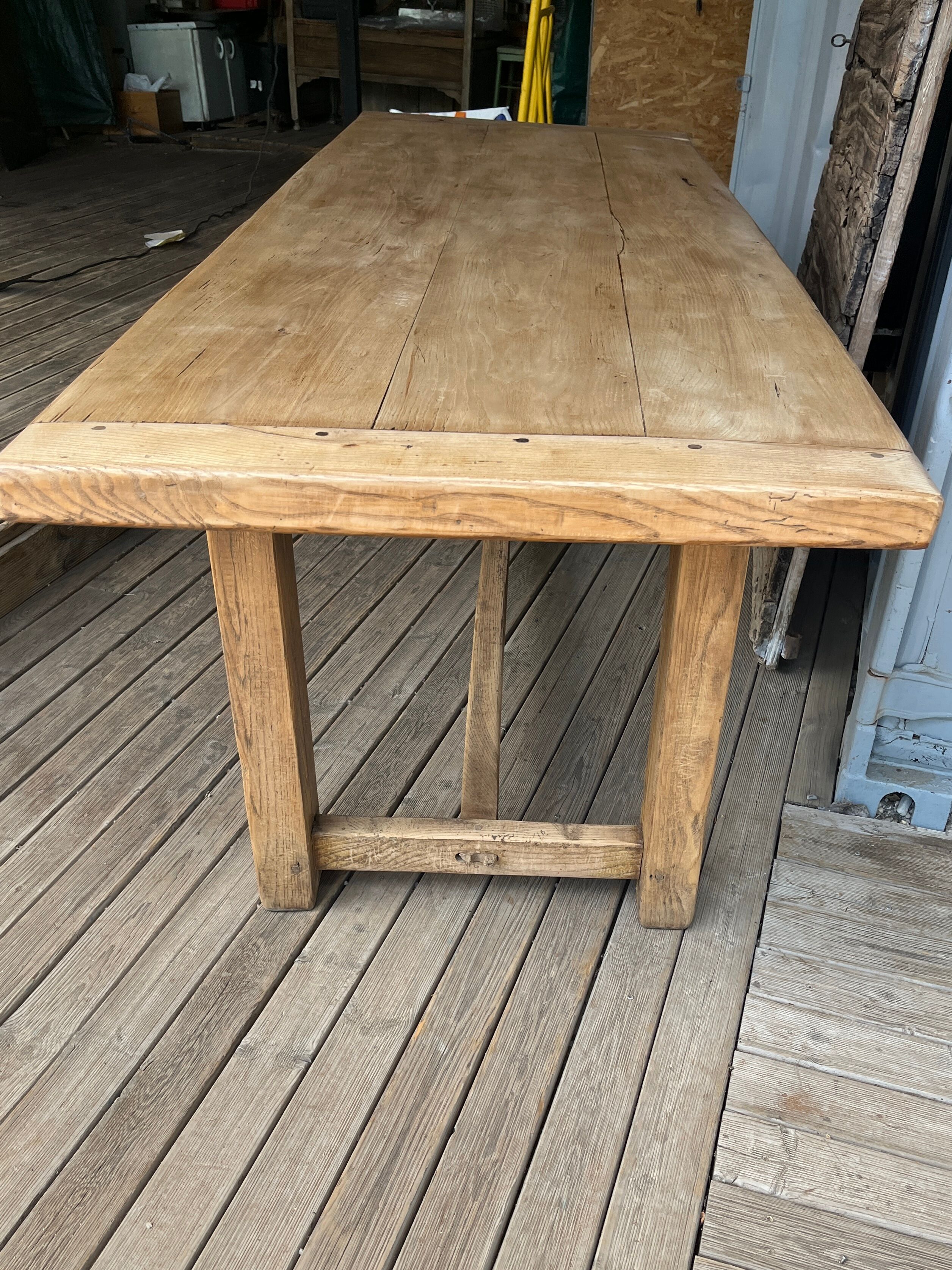 Old farmhouse table