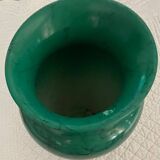 Vase en céramique verte