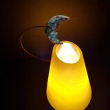 Contemporary glass paste bedside lamp