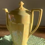 Pearly art deco teapot