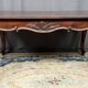 Regency dining table. Solid oak.