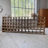 Meuble de métier pin à cases XL 250cm