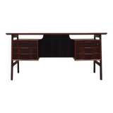 Bureau en palissandre, design danois, années 1970, fabrication : Omann Jun
