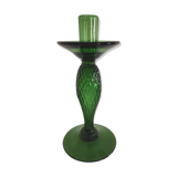 Large glass candlestick
