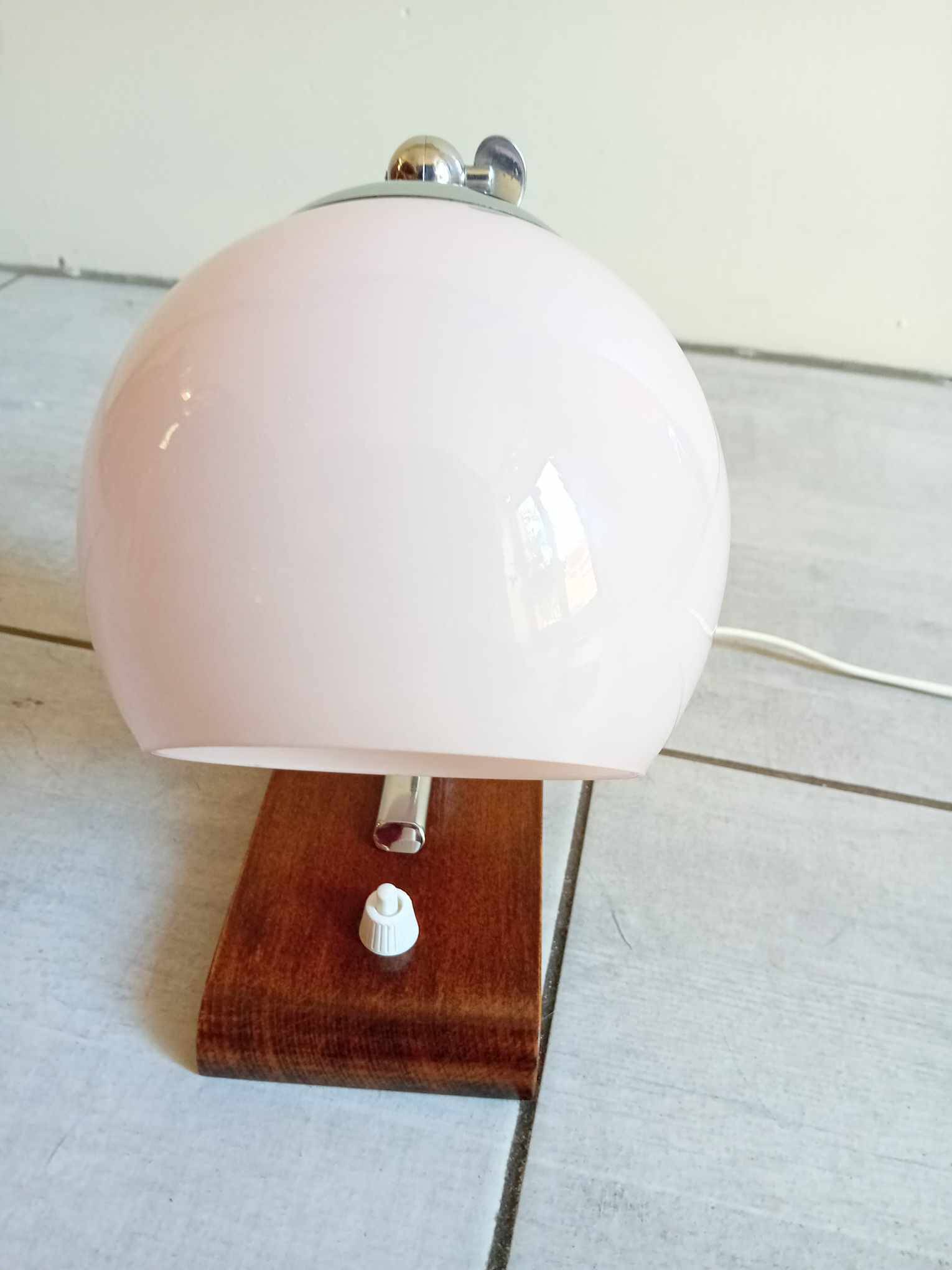 Art deco bedside lamp.