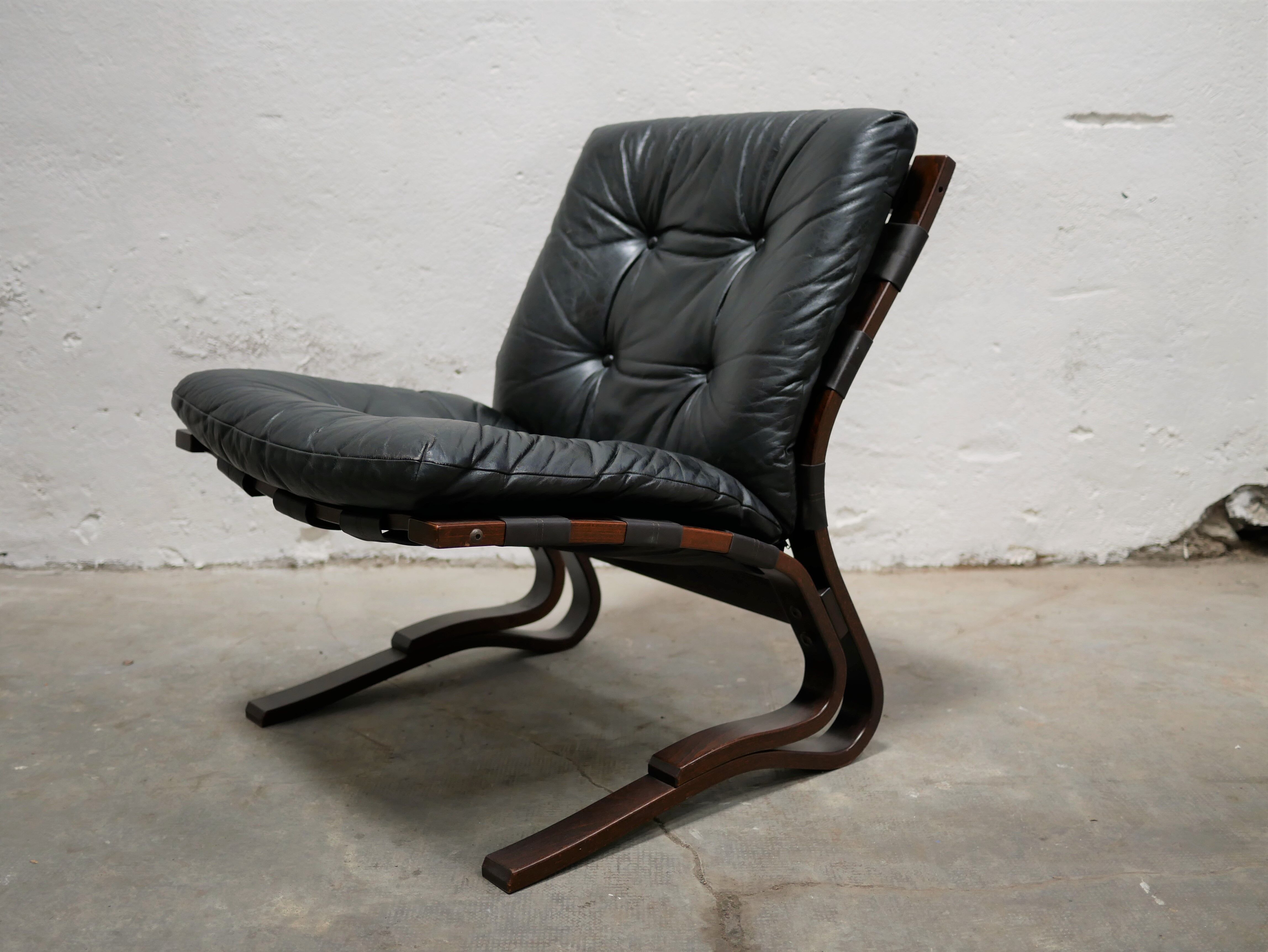 Scandinavian armchair by E. and N. Solheim for Rybo Rykken editions